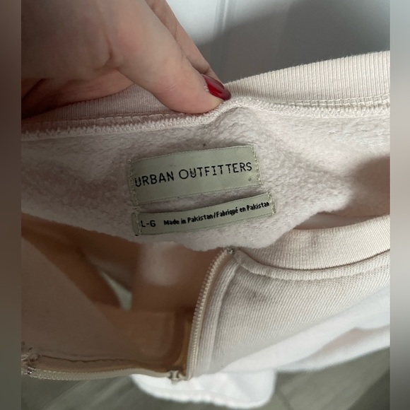 Urban Outfitters Beige Quarter-Zip - Picture 2 of 3